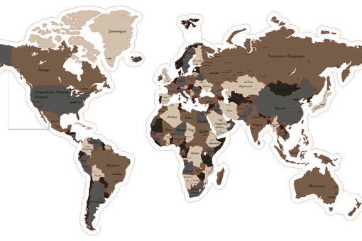 imagem do arquivo vetor para download Mapa do Mundo