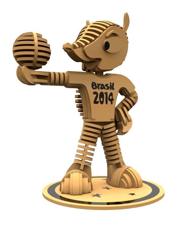 imagem do arquivo vetor para download Mascote Copa do Mundo