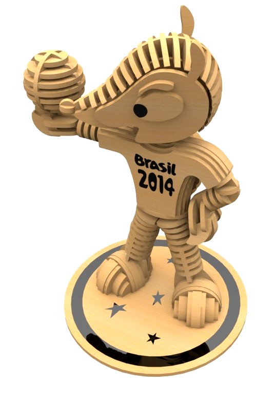 imagem do arquivo vetor para download Mascote Copa do Mundo
