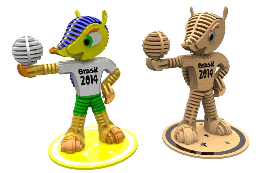 imagem do arquivo vetor para download Mascote Copa do Mundo