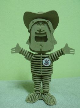 imagem do arquivo vetor para download Mascote Corinthians Versao 1