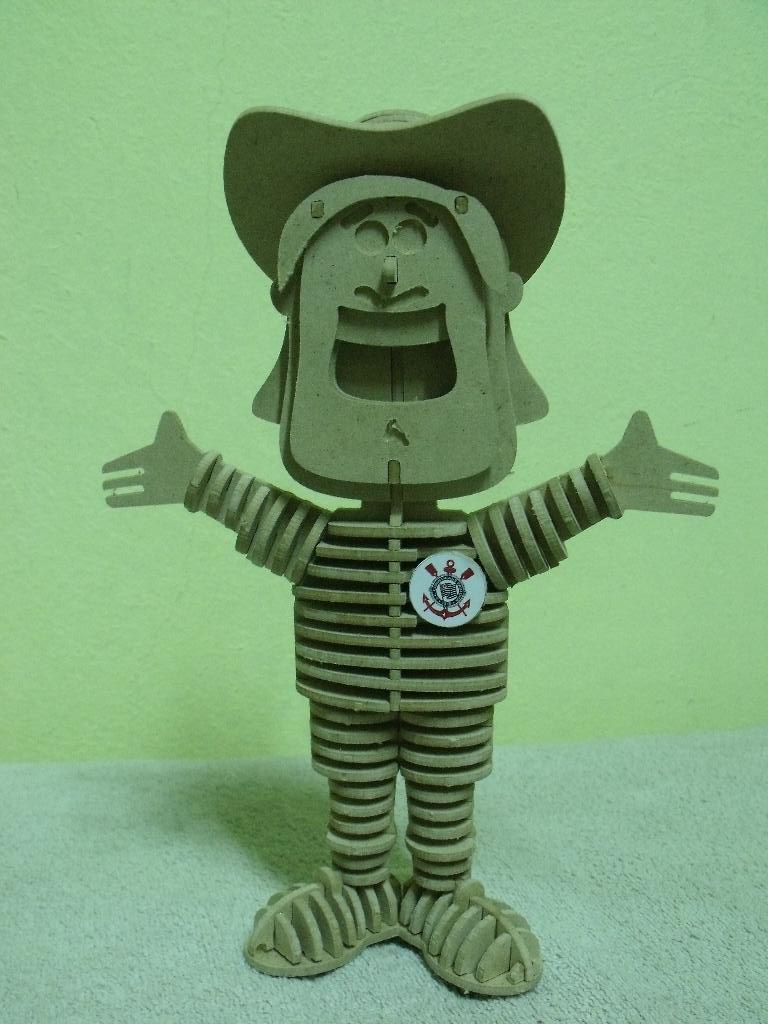 imagem do arquivo vetor para download Mascote Corinthians Versao 1