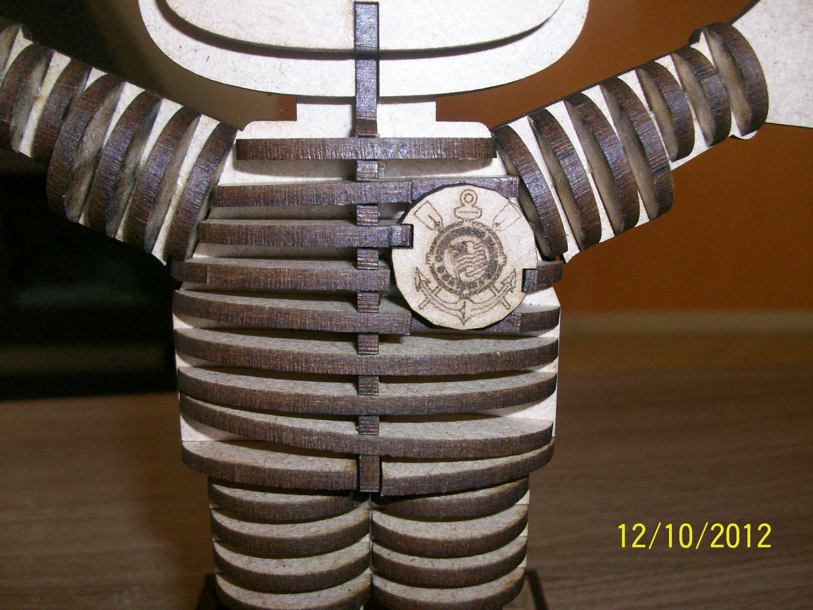 imagem do arquivo vetor para download Mascote Corinthians Versao 1