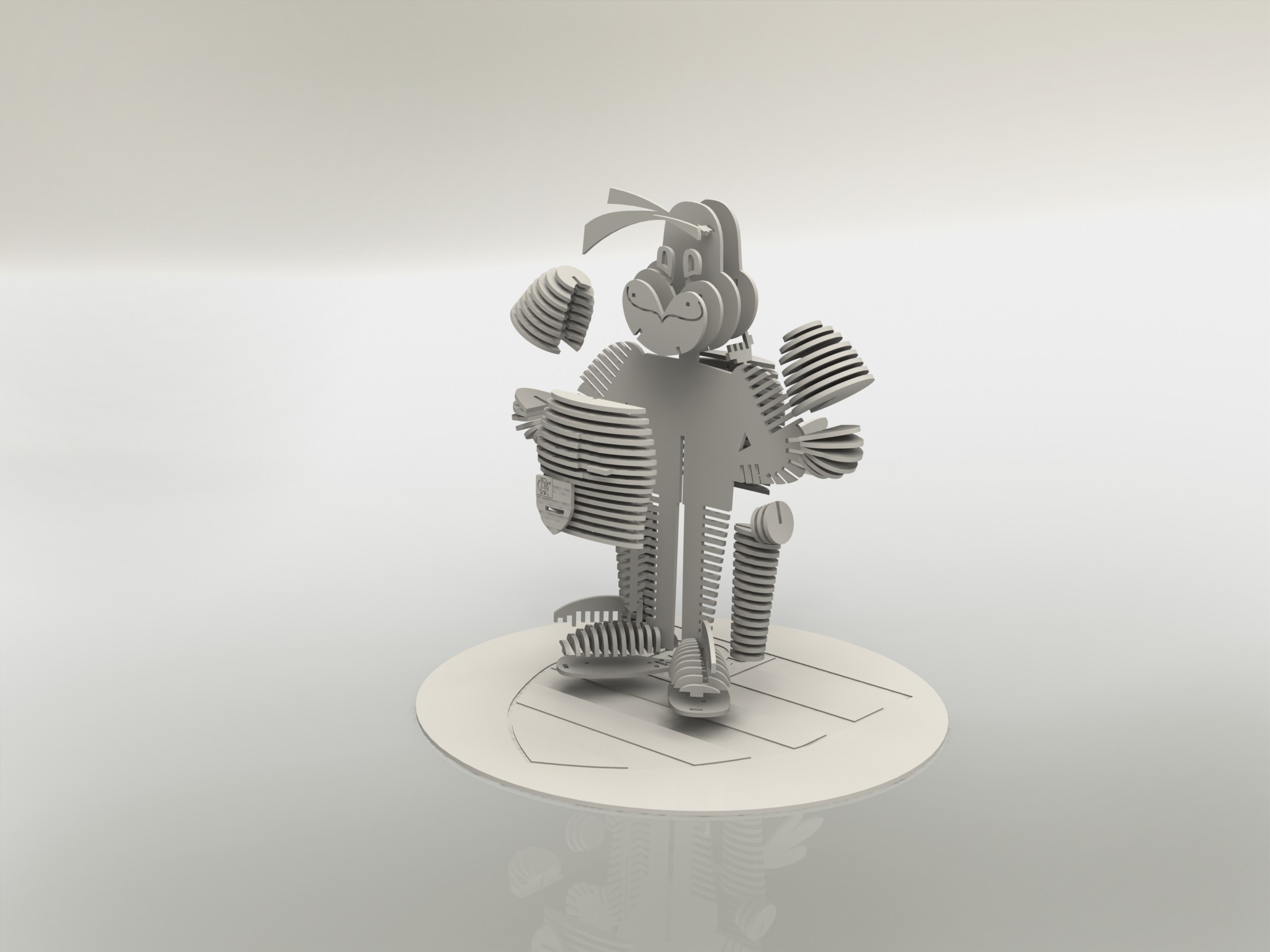 imagem do arquivo vetor para download Mascote Flamengo