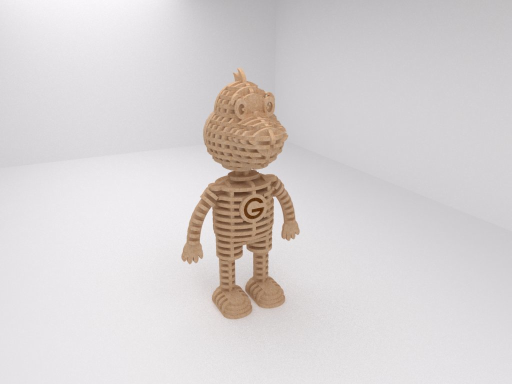 imagem do arquivo vetor para download Mascote Goiás Esporte Clube