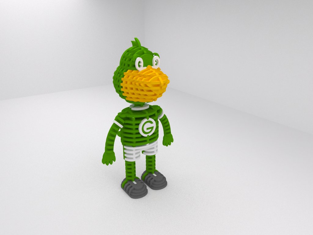 imagem do arquivo vetor para download Mascote Goiás Esporte Clube