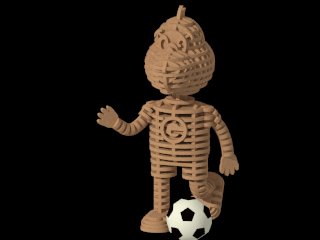 imagem do arquivo vetor para download Mascote Goiás Esporte Clube v2