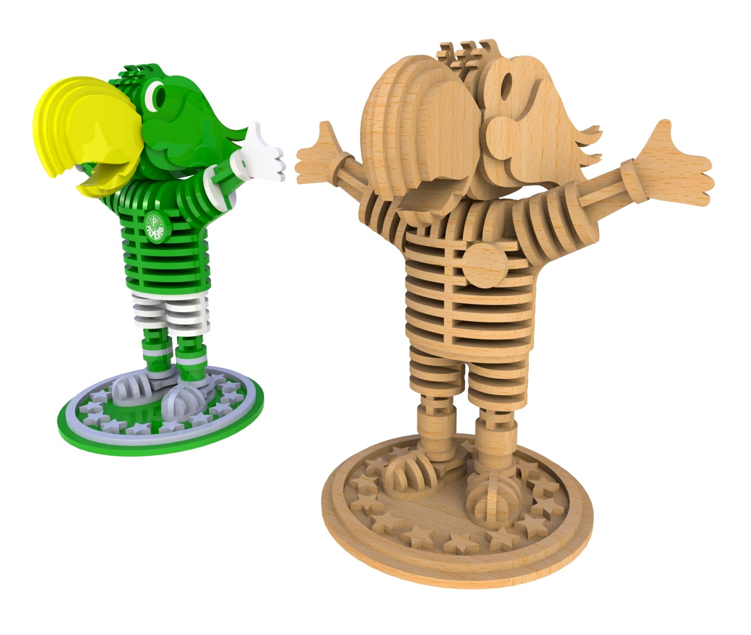 imagem do arquivo vetor para download Mascote Palmeiras