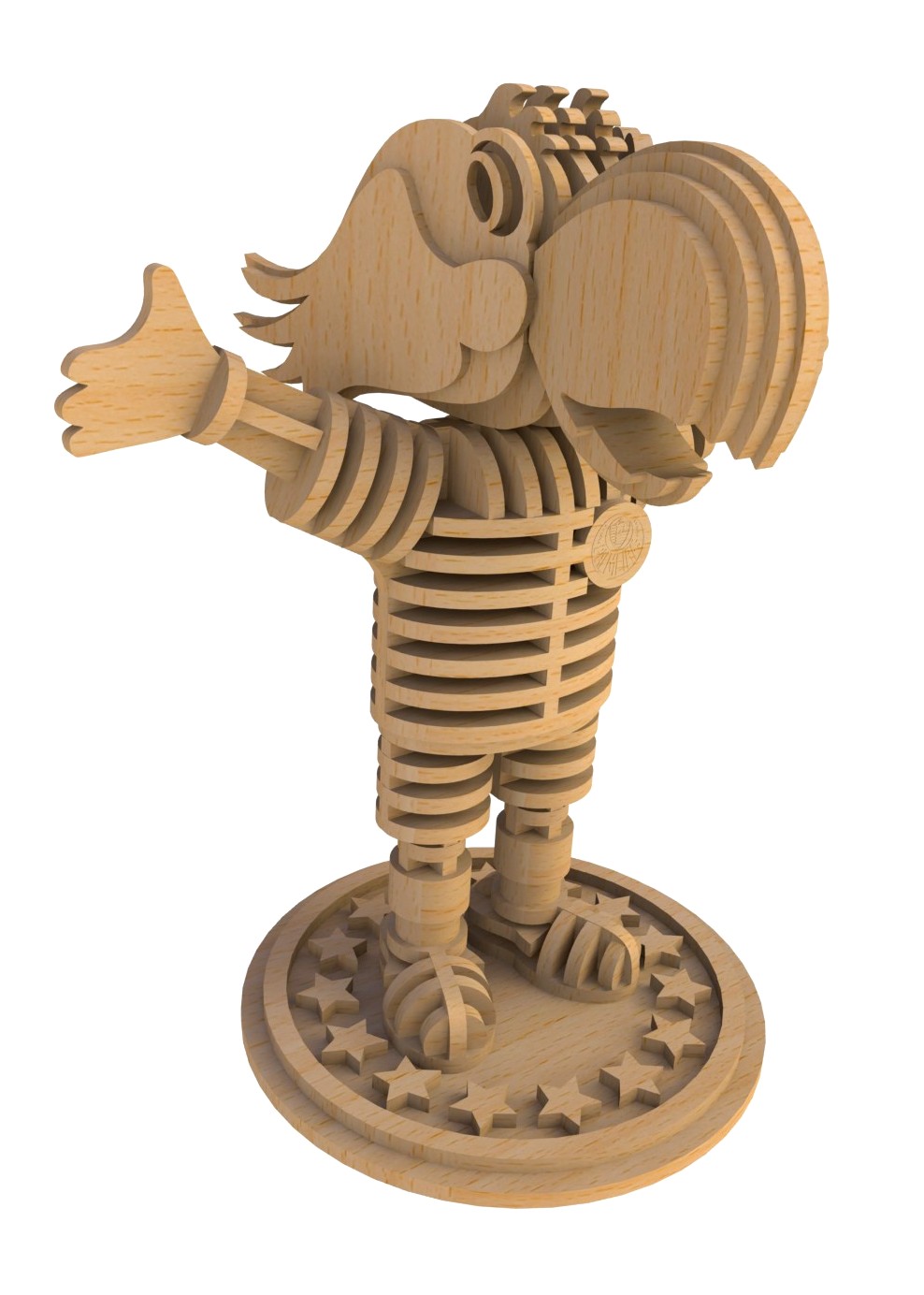 imagem do arquivo vetor para download Mascote Palmeiras