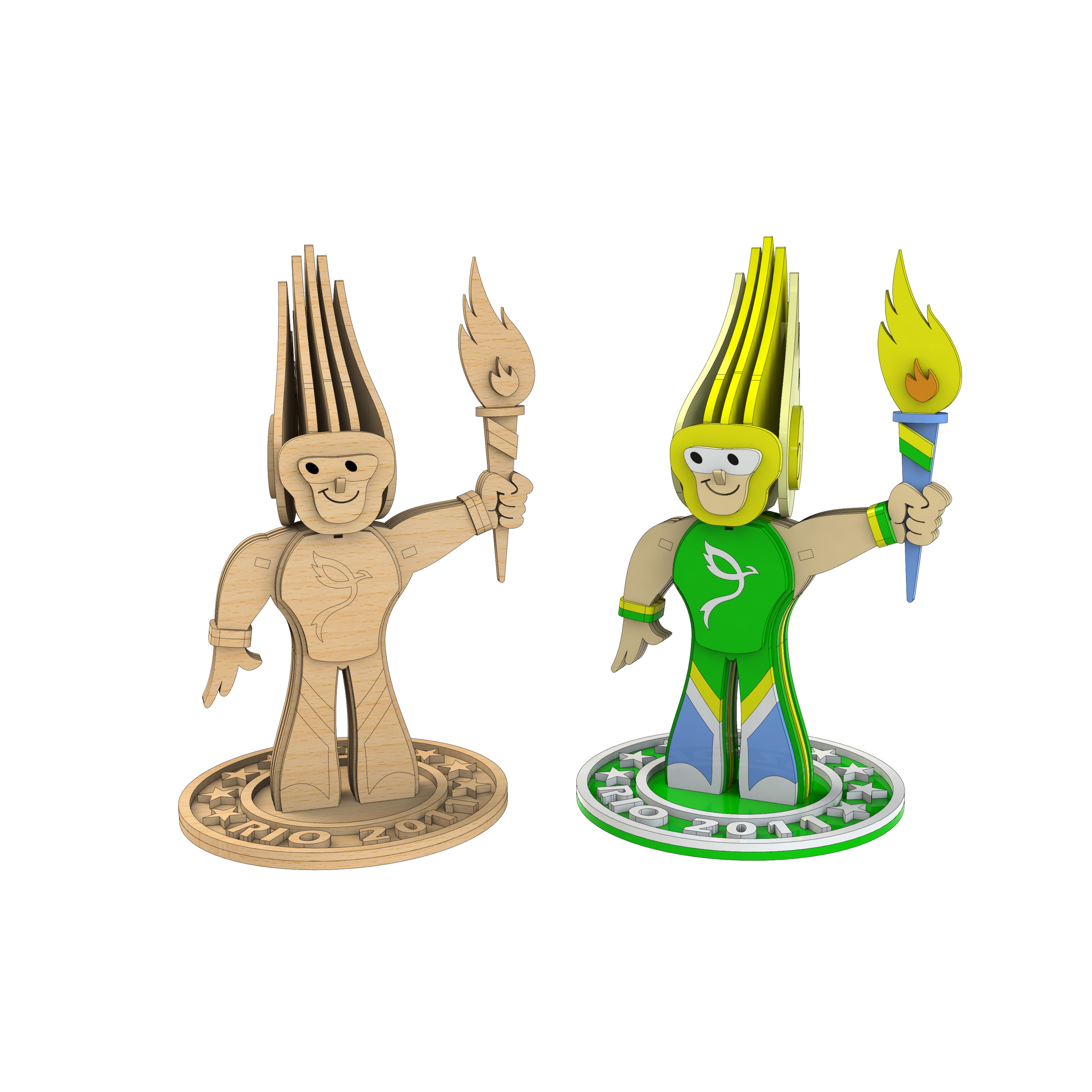 imagem do arquivo vetor para download Mascote Panamericano