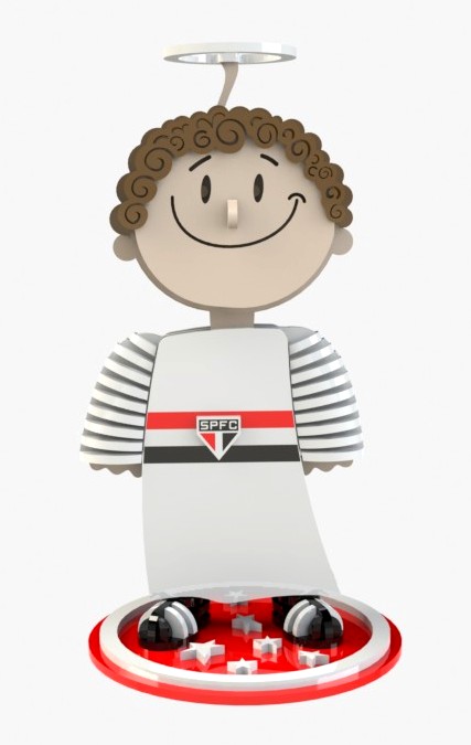 imagem do arquivo vetor para download Mascote São Paulo