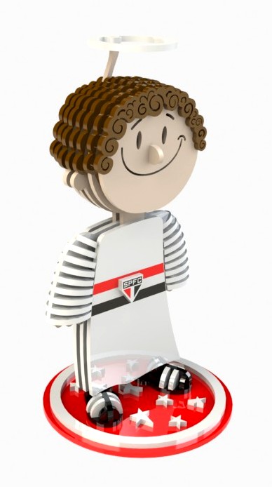 imagem do arquivo vetor para download Mascote São Paulo