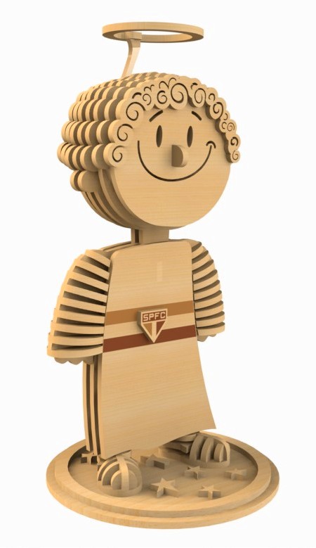 imagem do arquivo vetor para download Mascote São Paulo