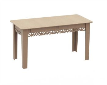 imagem do arquivo vetor para download Mesa com gavetas