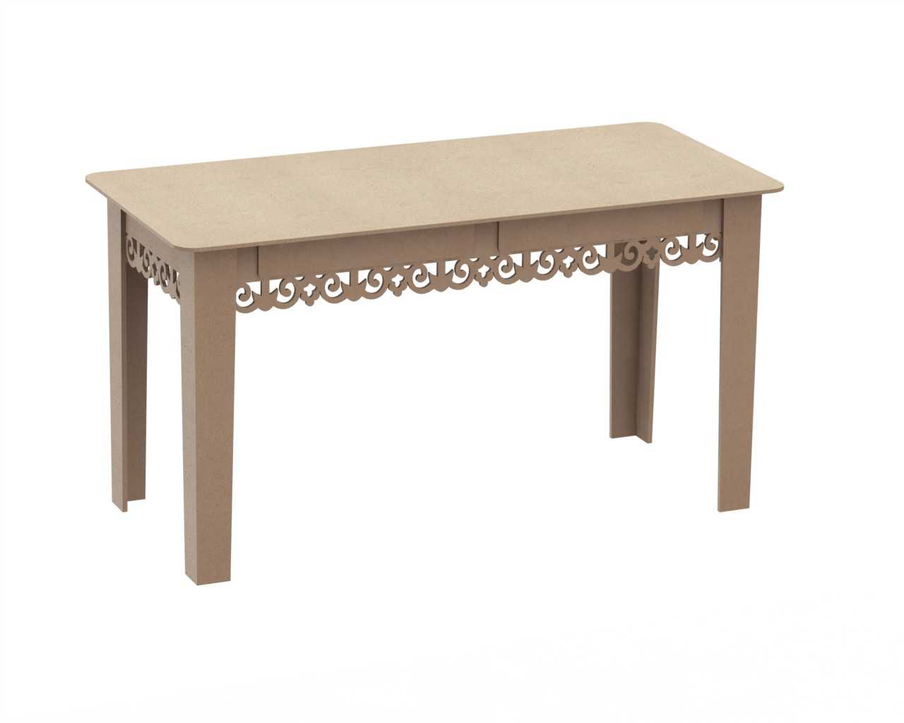 imagem do arquivo vetor para download Mesa com gavetas