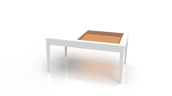 imagem do arquivo vetor para download Mesa de centro com profundidade