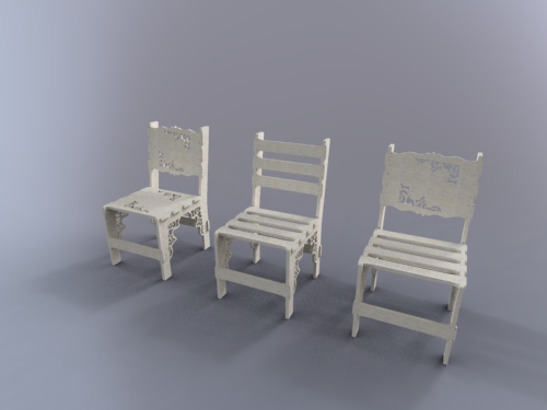 imagem do arquivo vetor para download Mesa e Cadeira