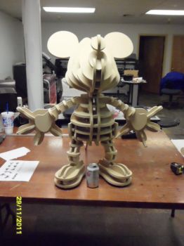 imagem do arquivo vetor para download Mickey 3D