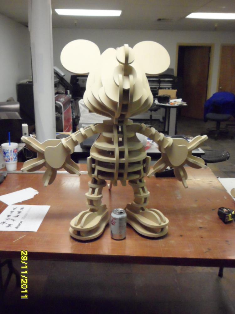 imagem do arquivo vetor para download Mickey 3D