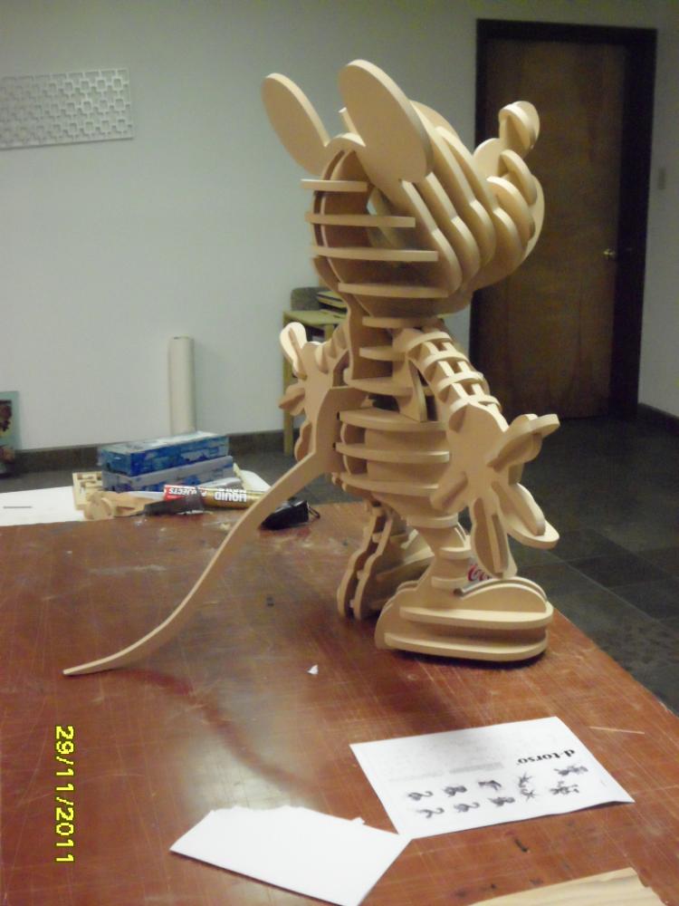 imagem do arquivo vetor para download Mickey 3D