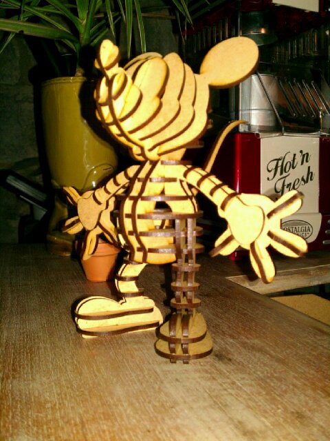 imagem do arquivo vetor para download Mickey 3D