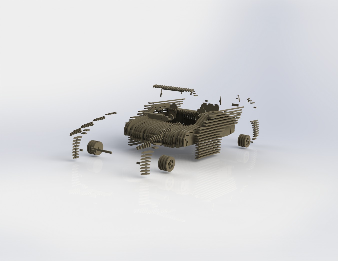 imagem do arquivo vetor para download Miniatura Carro Vectra CD 1997 3d