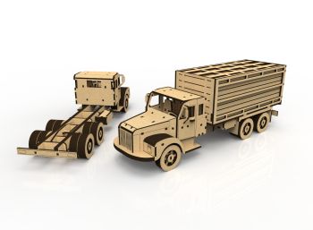 imagem do arquivo vetor para download Miniatura de Caminhão Scania L Graneleira 2,55mm