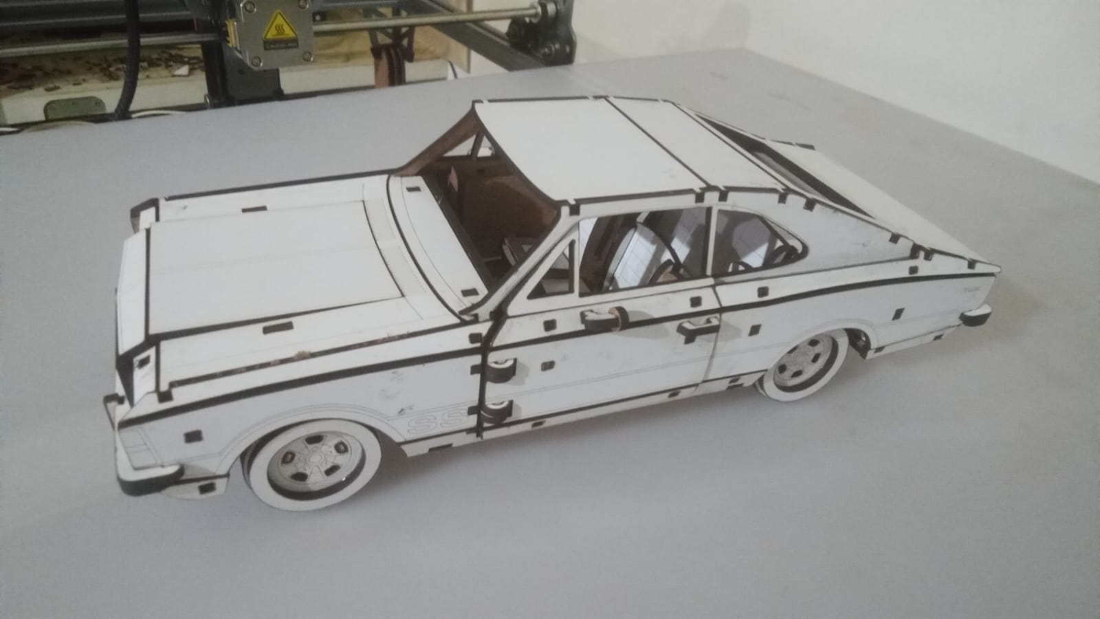imagem do arquivo vetor para download Miniatura de Carro Chevrolet Opala ss