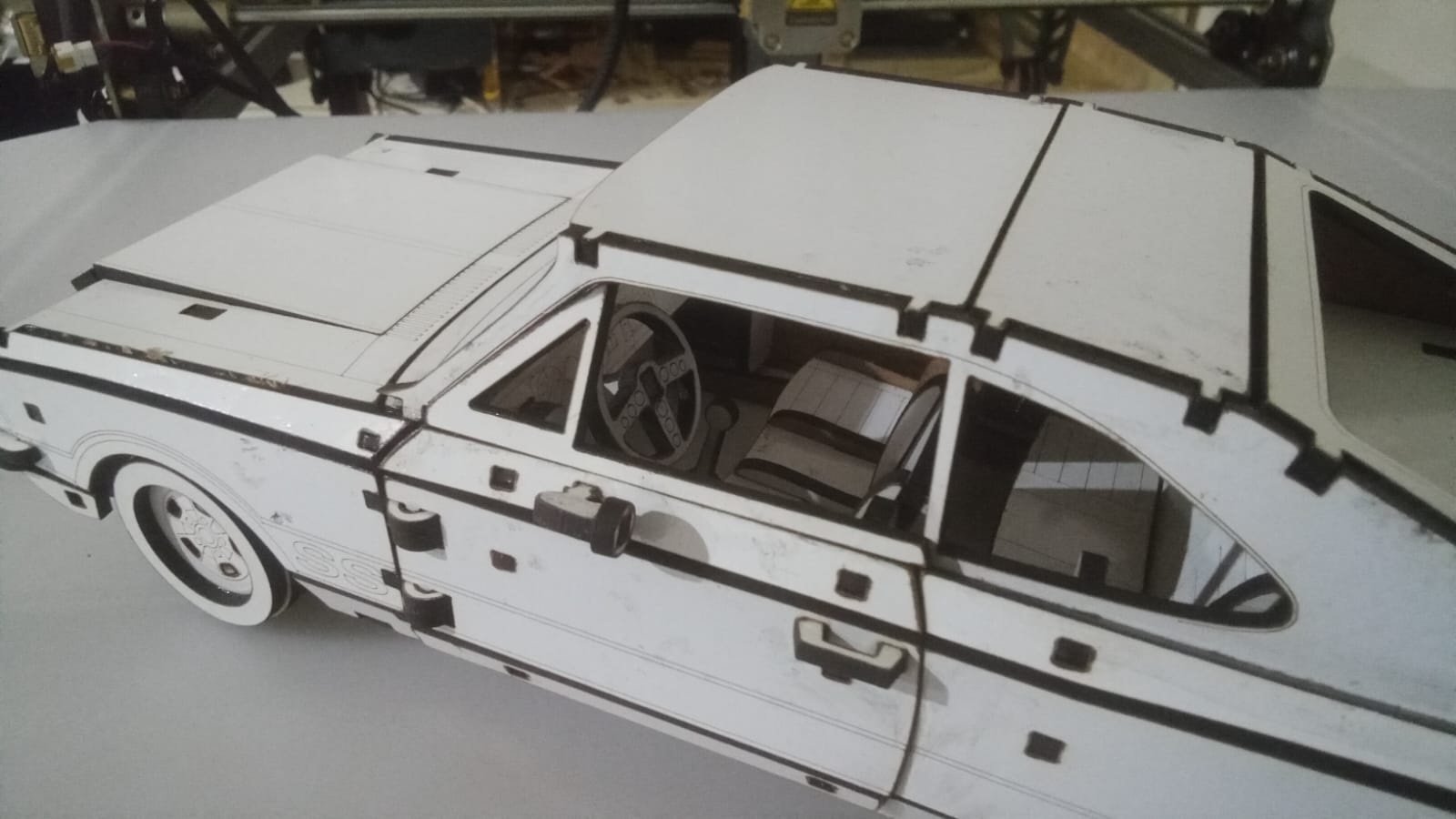 imagem do arquivo vetor para download Miniatura de Carro Chevrolet Opala ss
