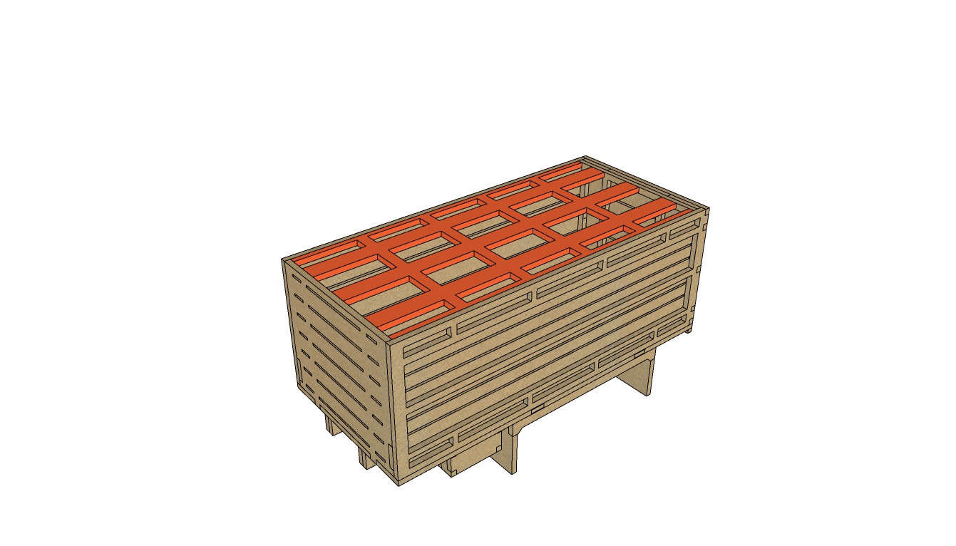 imagem do arquivo vetor para download Miniatura de caminhão FNM D 1000   Boiadeira