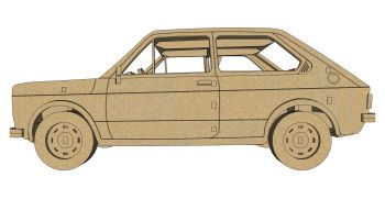 imagem do arquivo vetor para download Miniatura de carro Fiat 147