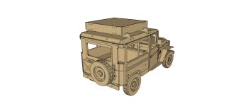 imagem do arquivo vetor para download Miniatura de carro  Land Cruiser Long Wagon