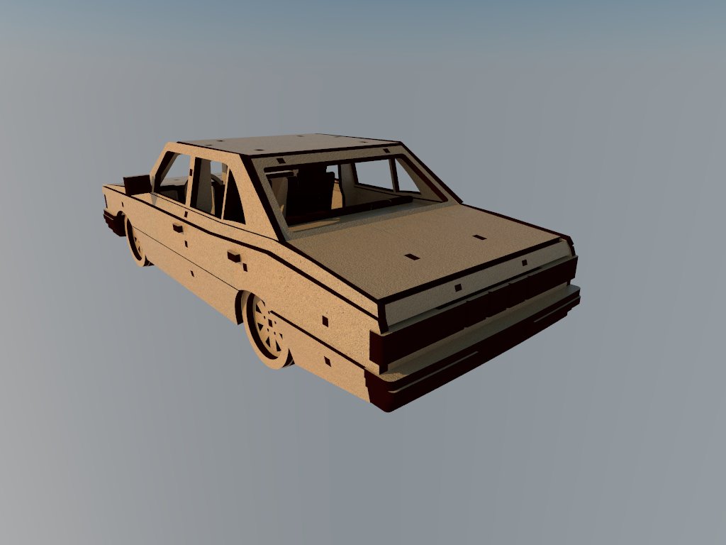 imagem do arquivo vetor para download Miniatura de carro Opala