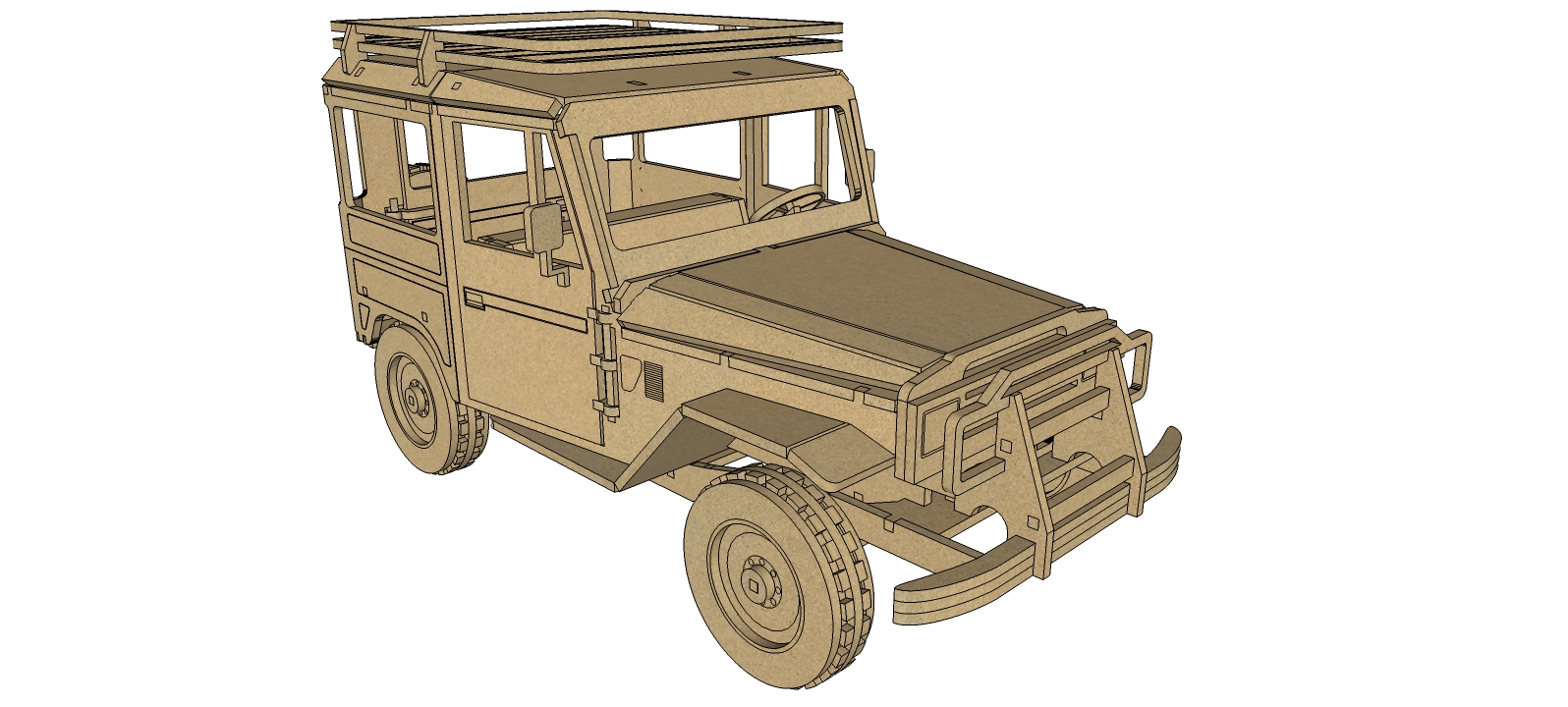 imagem do arquivo vetor para download Miniatura de carro bandeirante curta