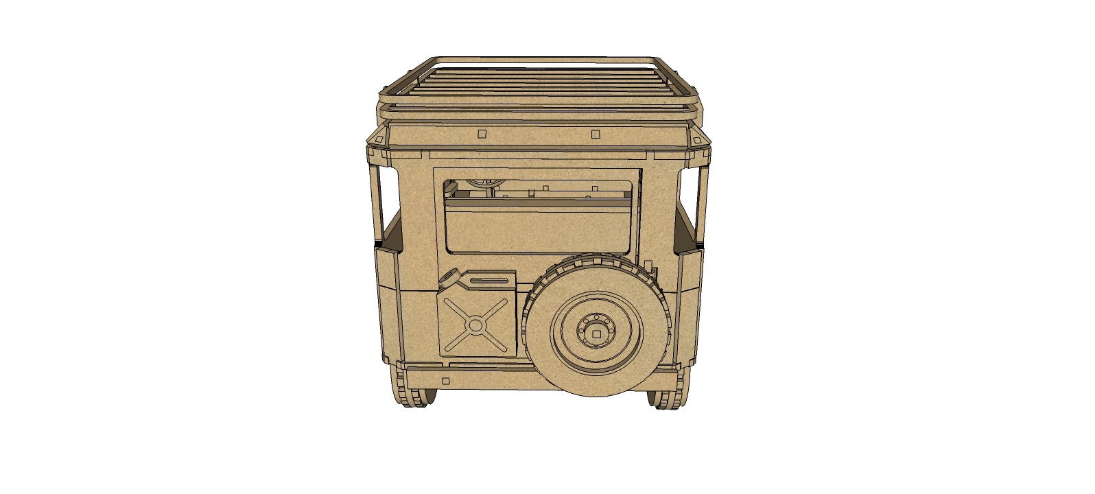 imagem do arquivo vetor para download Miniatura de carro bandeirante curta