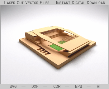 imagem do arquivo vetor para download Miniatura de estádio 
