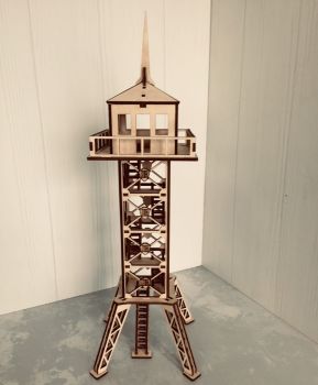 imagem do arquivo vetor para download Modelo 3D de Torre de Observação Militar 