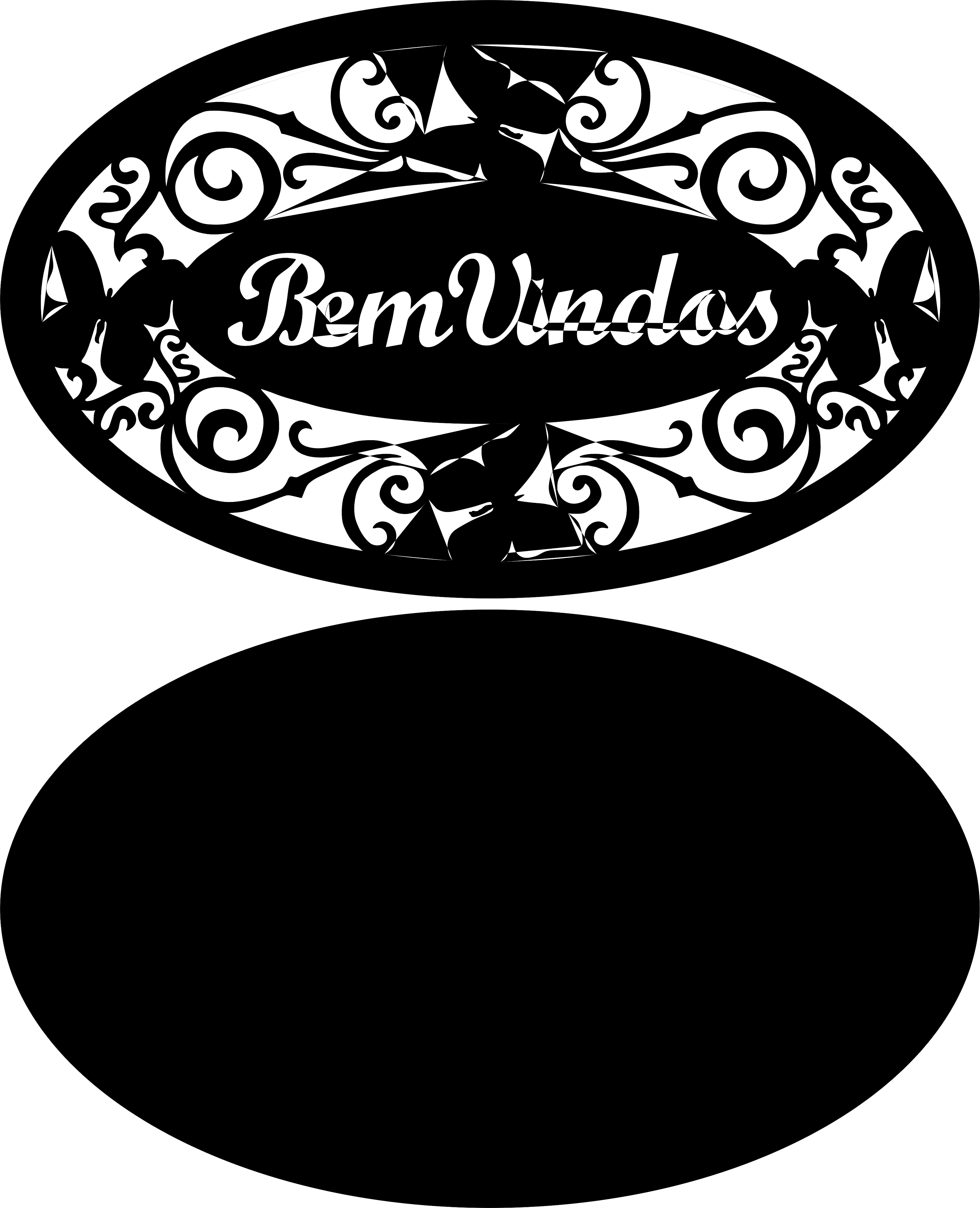 imagem do arquivo vetor para download Modelo de placa Bem Vindos 