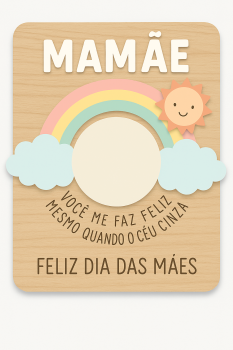 imagem do arquivo vetor para download Moldura para Foto para o Dia das Mães