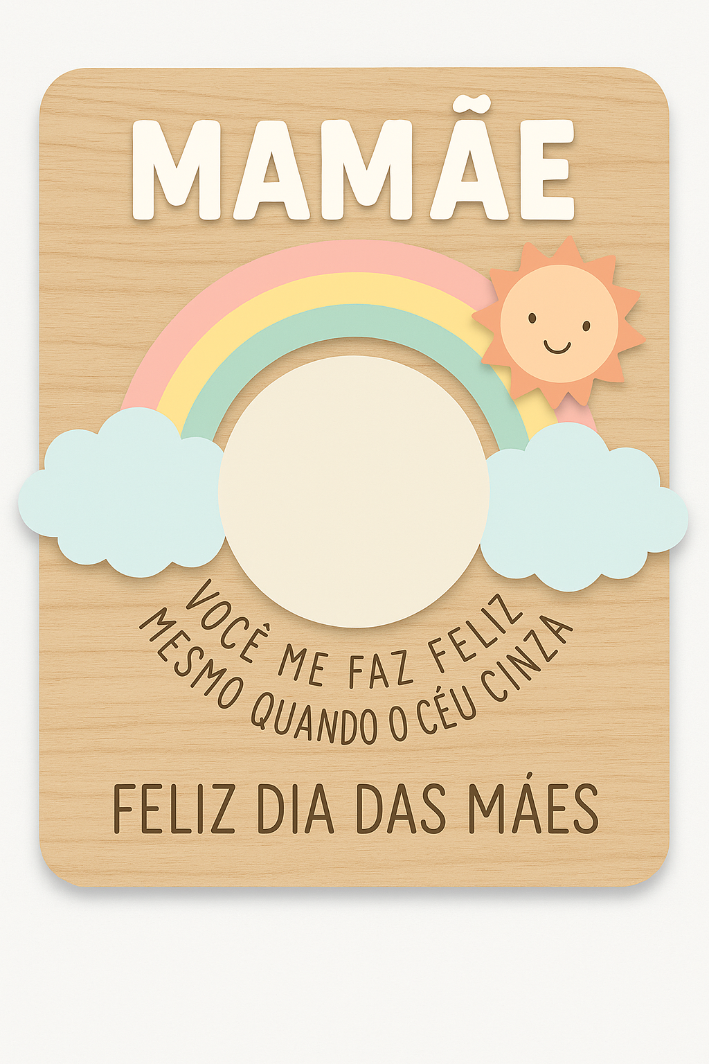 imagem do arquivo vetor para download Moldura para Foto para o Dia das Mães
