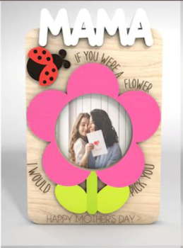 imagem do arquivo vetor para download Moldura para Foto para o Dia das Mães