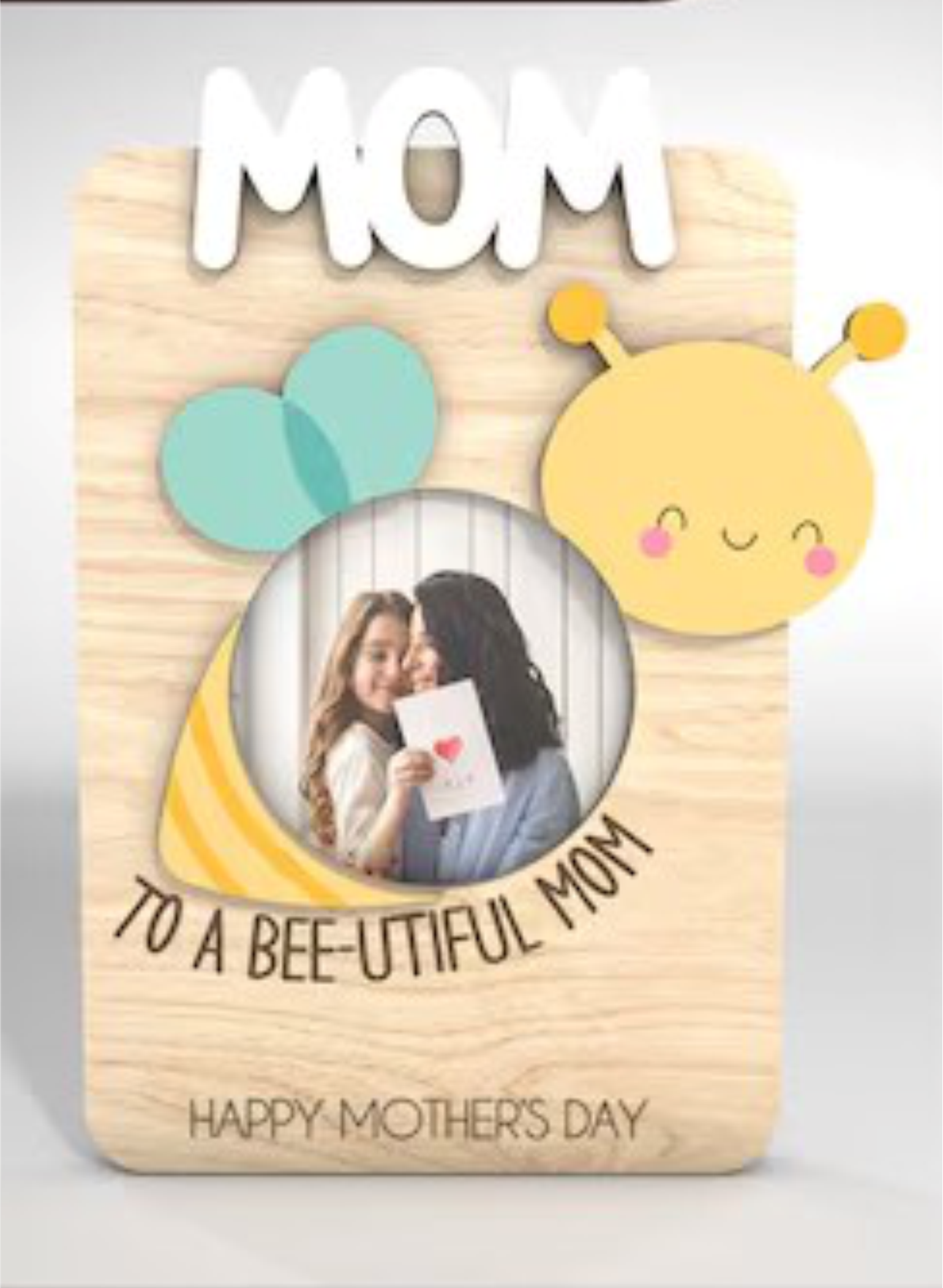 imagem do arquivo vetor para download Moldura para Foto para o Dia das Mães