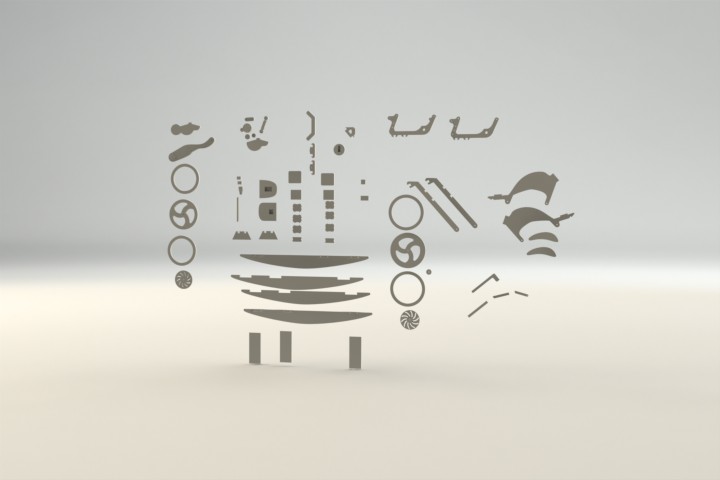 imagem do arquivo vetor para download Moto chopper