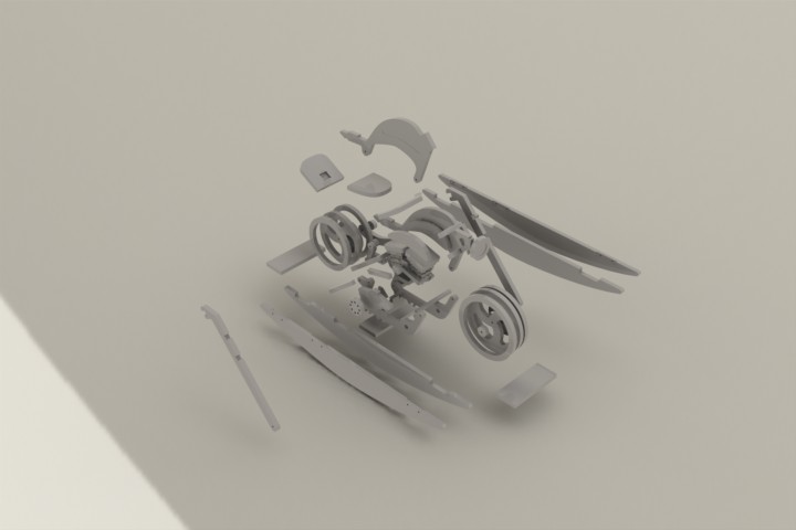 imagem do arquivo vetor para download Moto chopper