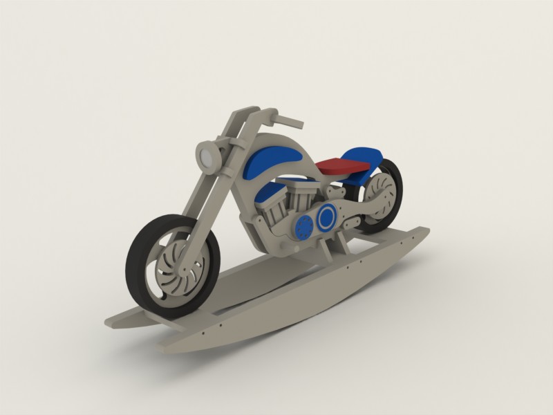 imagem do arquivo vetor para download Moto chopper