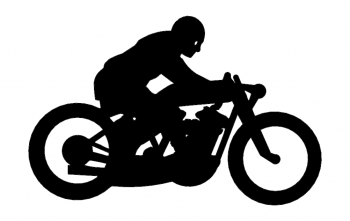 imagem do arquivo vetor para download Motocicleta de pista de terra