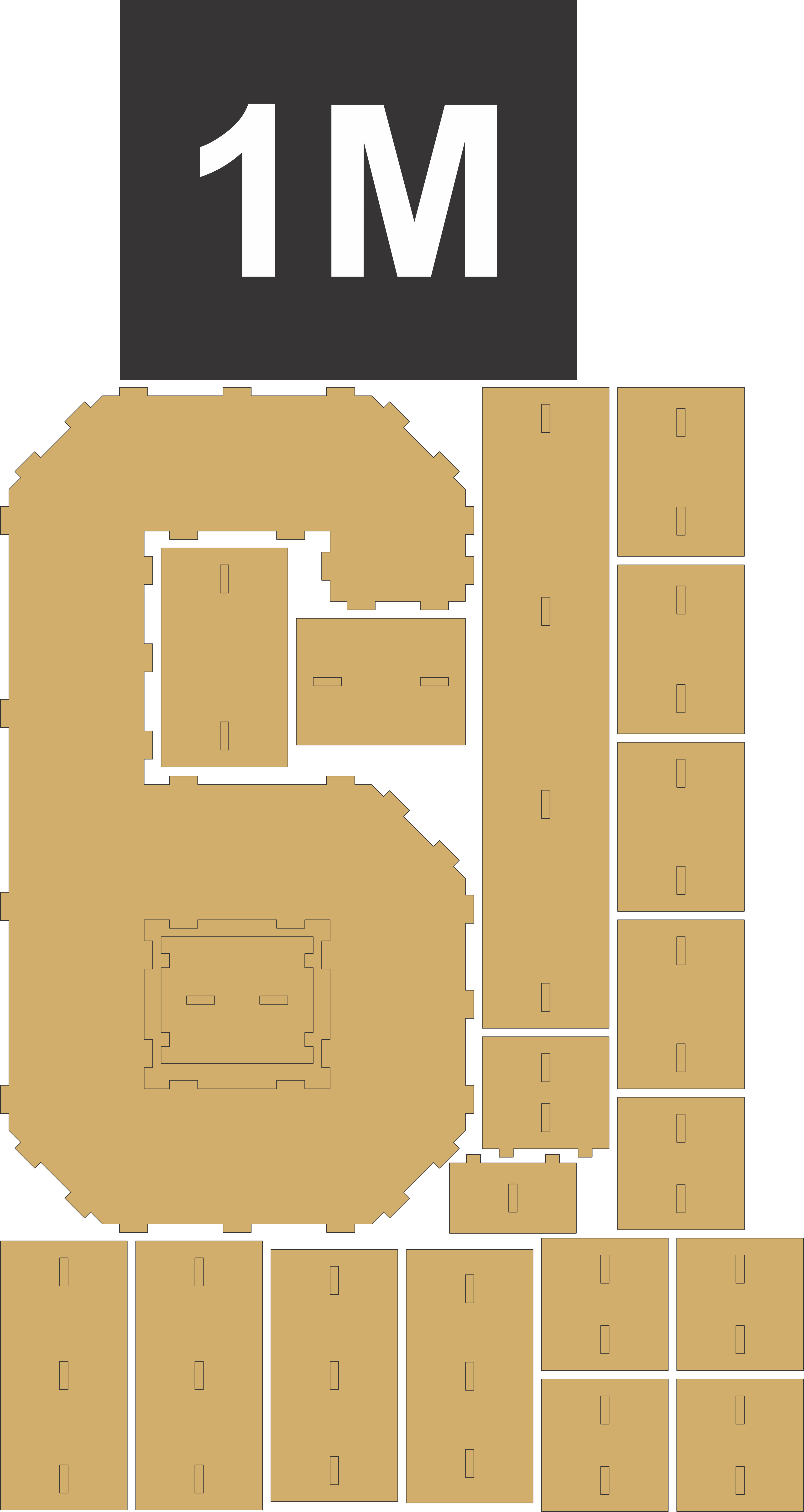 imagem do arquivo vetor para download Numero em forma de caixa Numero 6 1M