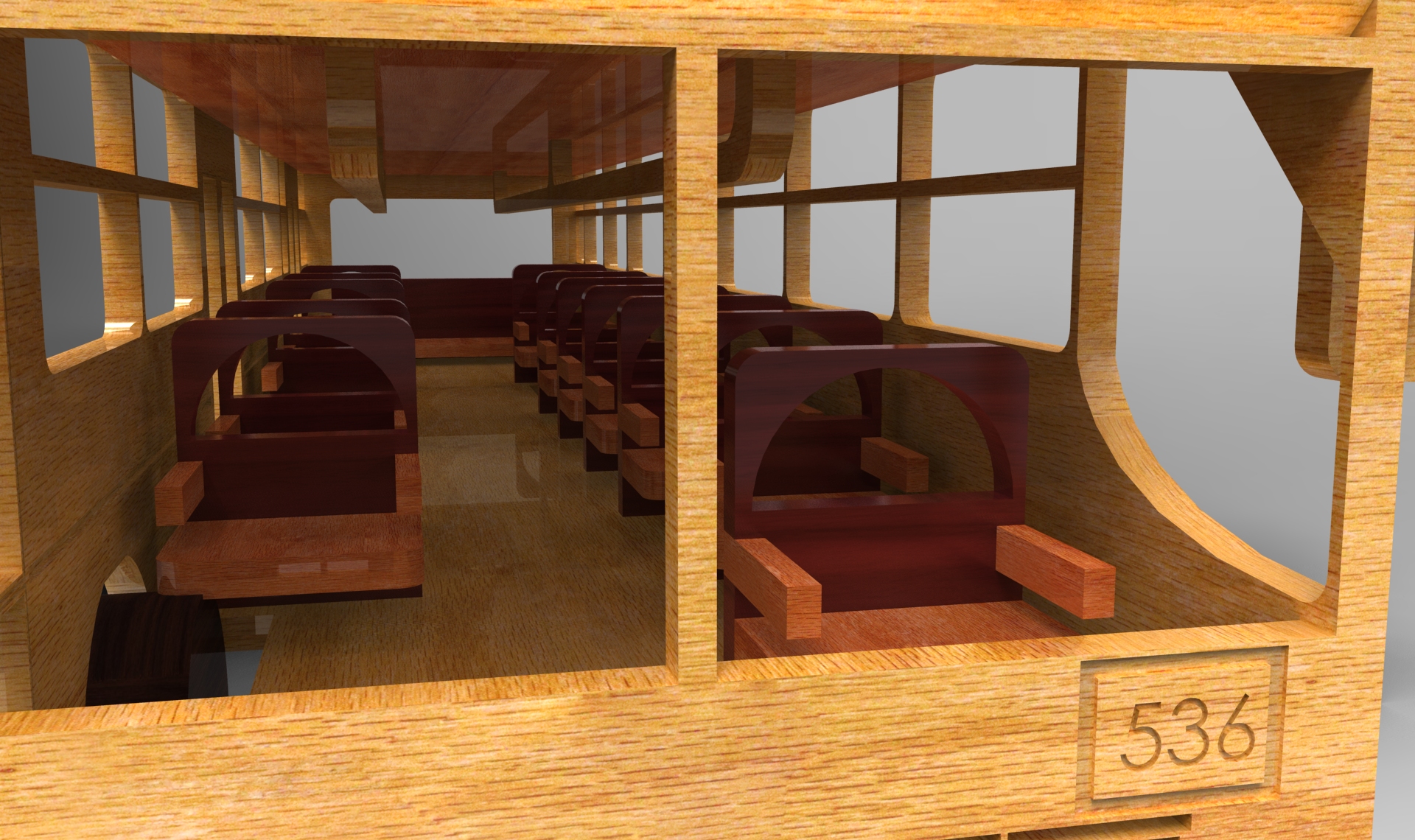 imagem do arquivo vetor para download Ônibus em miniatura