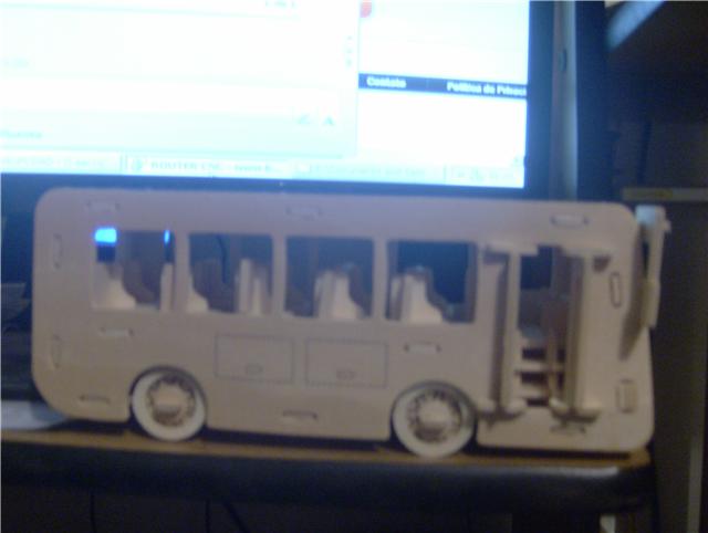 imagem do arquivo vetor para download Ônibus em miniatura