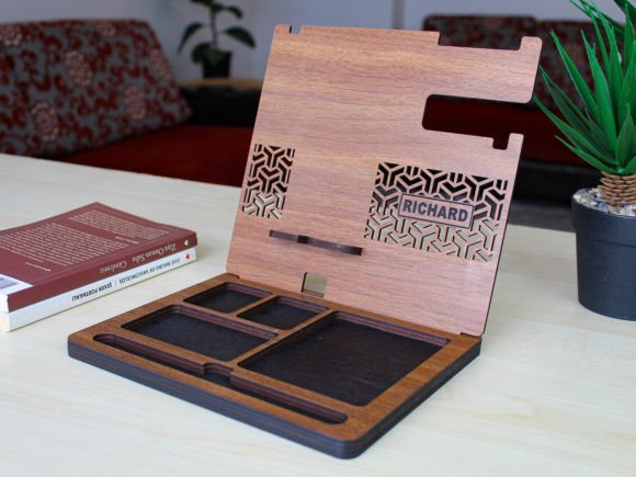 imagem do arquivo vetor para download Organizador de mesa de computadores